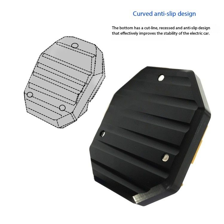 Universal Scooter Motorcycle Bike Kickstand Extender Foot Side Stand Extension Pad Support Plate Anti-skid Enlarge