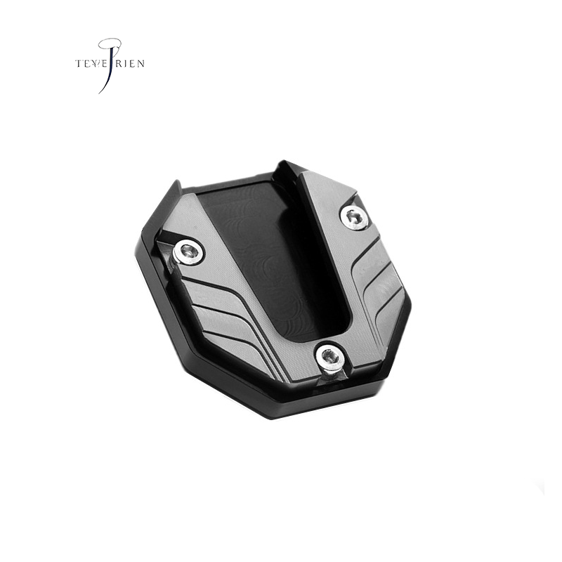 Universal Scooter Motorcycle Bike Kickstand Extender Foot Side Stand Extension Pad Support Plate Anti-skid Enlarge