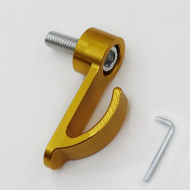 New E-bike Motorcycle Modified Upper Pump Side Hook UQI U+B Side Helmet Hook N1S Storage Hook CNC Aluminum Alloy Pump Side Hook 6 Color Hook