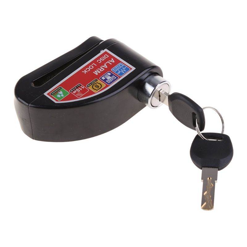 Motorcycle alarm lock security anti-theft disk brake alarm Aluminum alloy security anti-theft motorcycle bicycle accessories