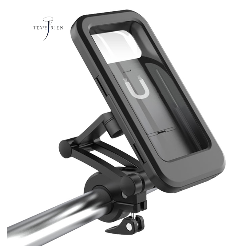 Waterproof bike mobile phone stand Electric bike motorcycle general navigation stand mountain bike waterproof bag