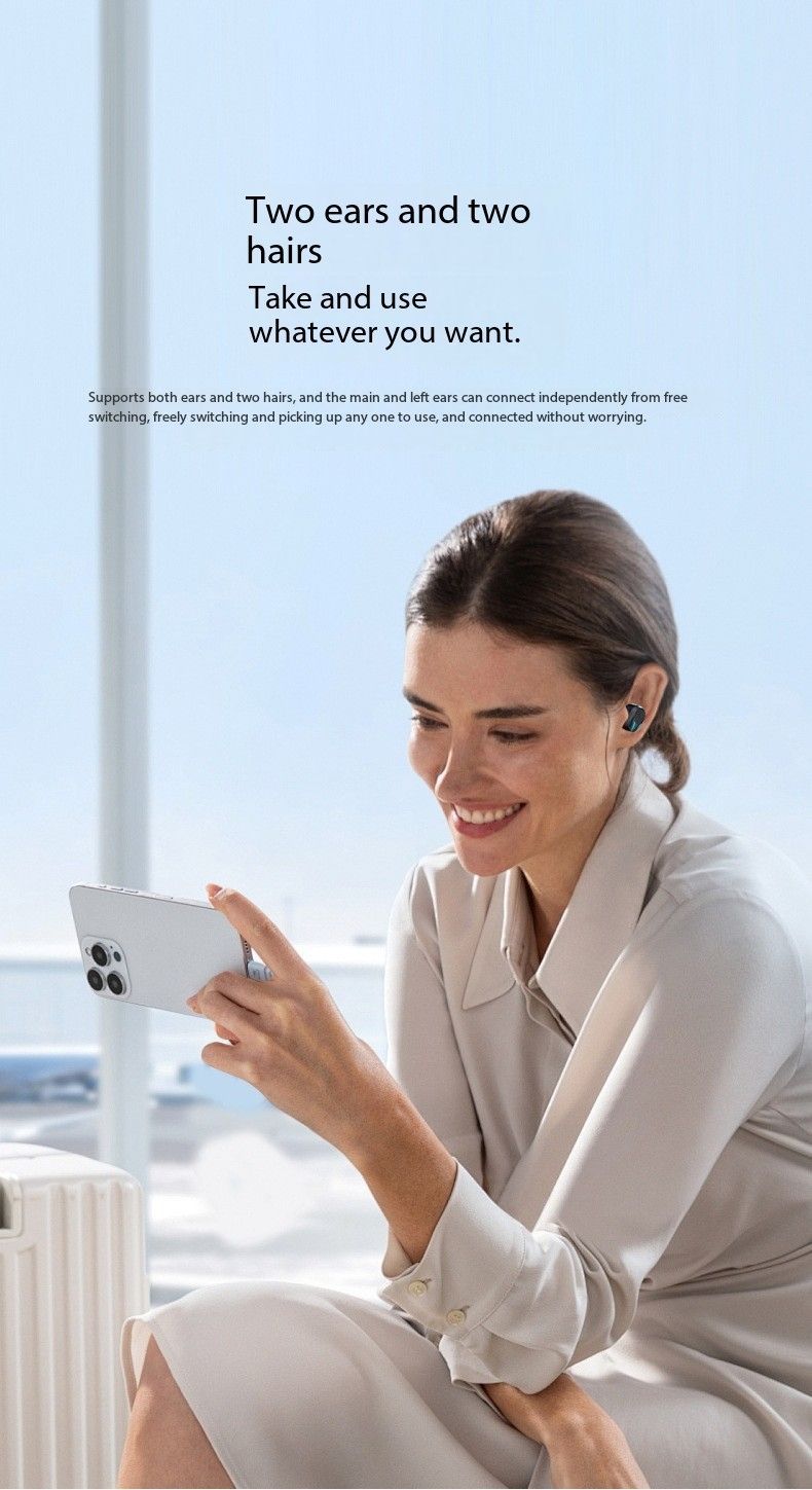 Earphones Bluetooth earphones M10HIFI sound quality F9 Large digital display N41 wireless earphones
