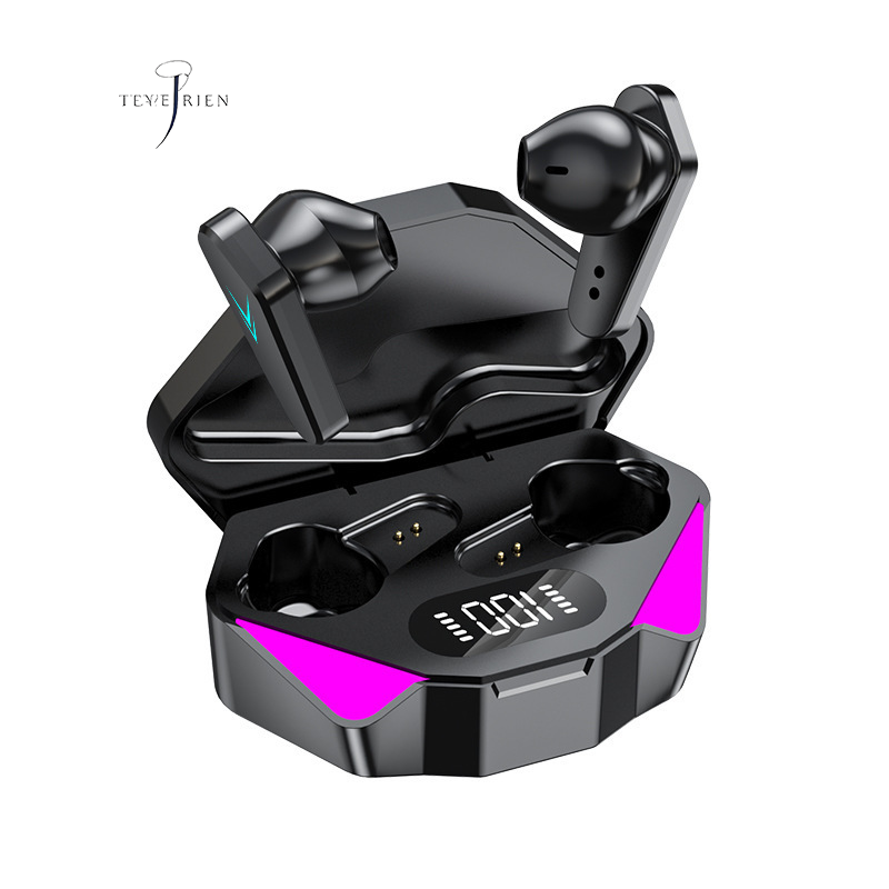Bluetooth headset X15 new esports ultra long life large power wireless noise reduction for a long time wear no pain in the ear