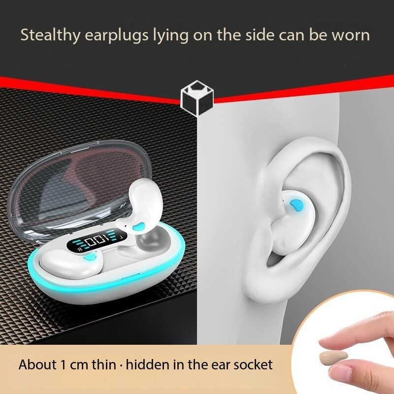X55 Sleep headphones Bone Conduction mini noise cancelling digital display ultra long life Macaron Bluetooth headphones