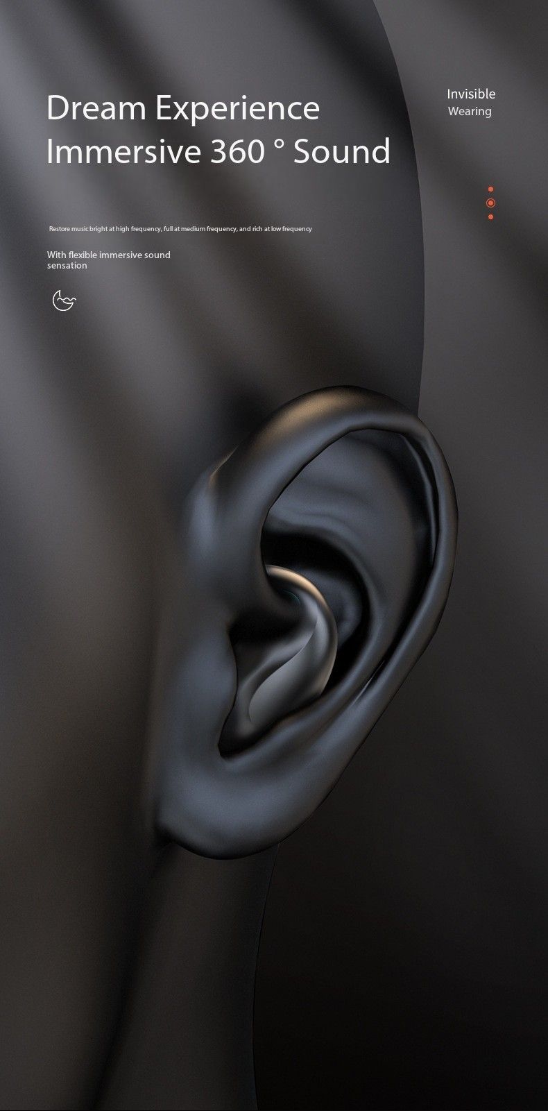 X55 Sleep headphones Bone Conduction mini noise cancelling digital display ultra long life Macaron Bluetooth headphones