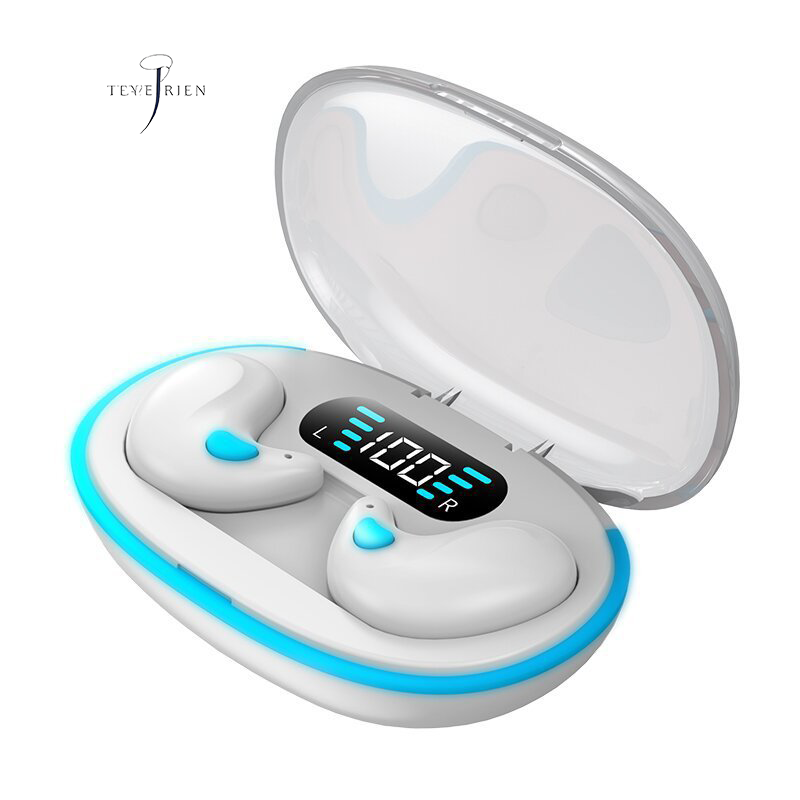 X55 Sleep headphones Bone Conduction mini noise cancelling digital display ultra long life Macaron Bluetooth headphones