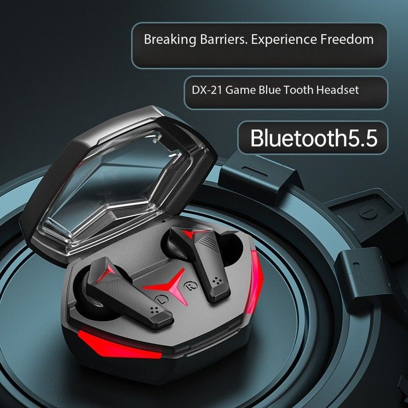 T33 Wireless Gaming Bluetooth Headset High power Touch esports Gaming TWS headset Low latency