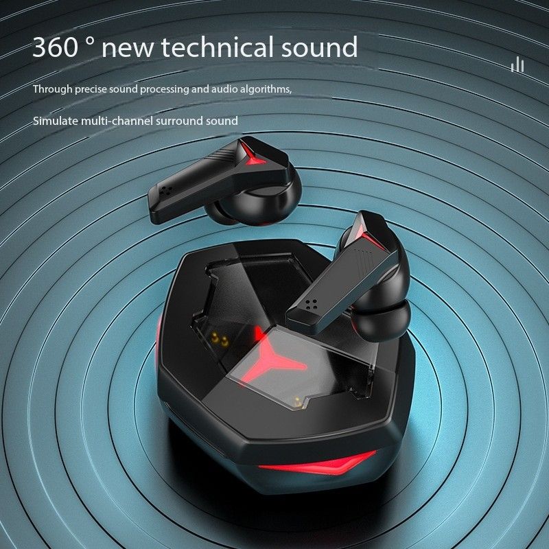 T33 Wireless Gaming Bluetooth Headset High power Touch esports Gaming TWS headset Low latency
