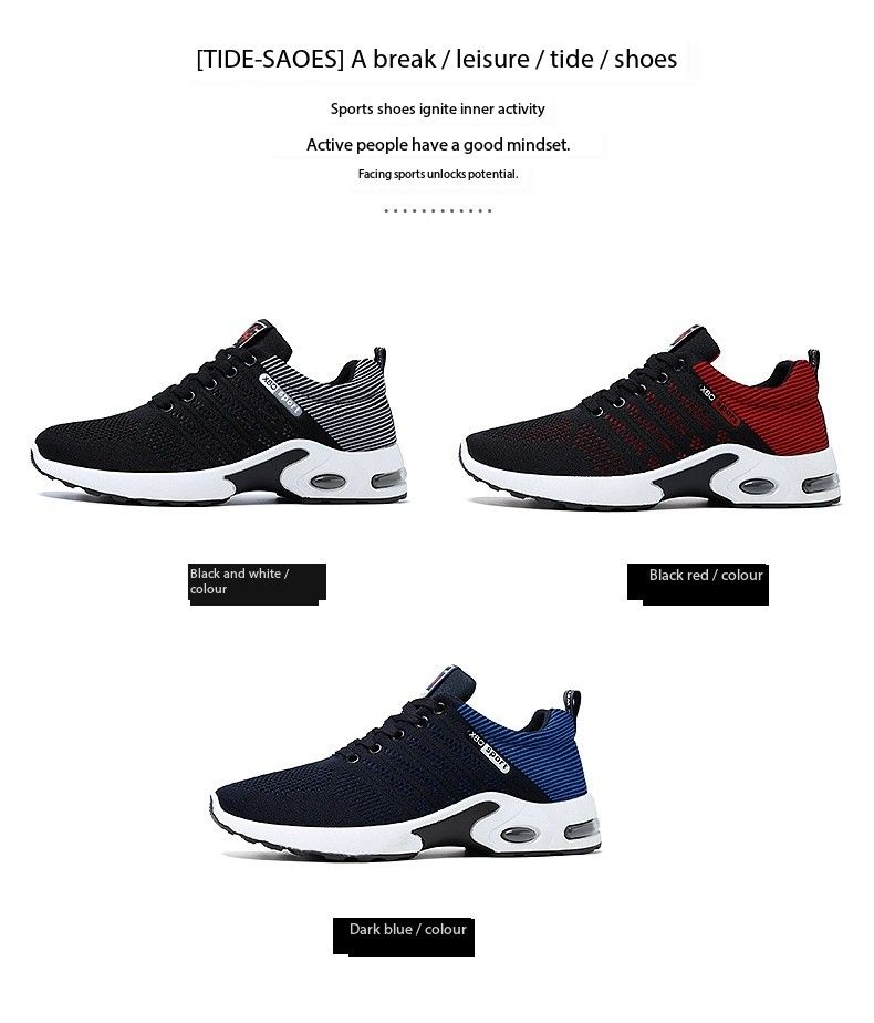 New men's shoes Men's breathable soft sole running shoes Light casual sneakers men sneakers