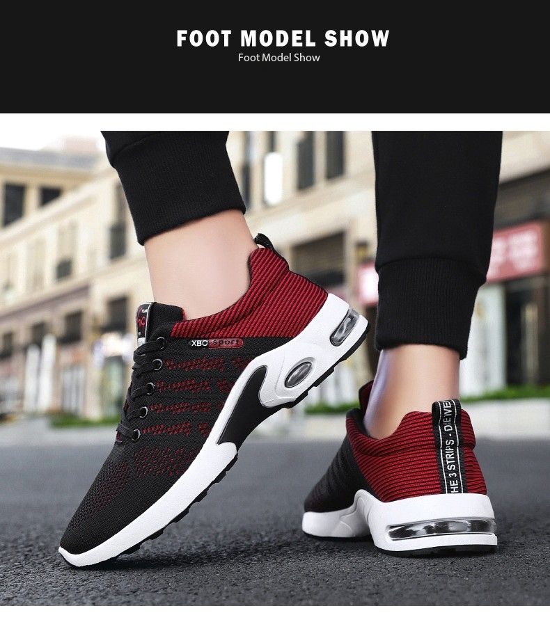 New men's shoes Men's breathable soft sole running shoes Light casual sneakers men sneakers