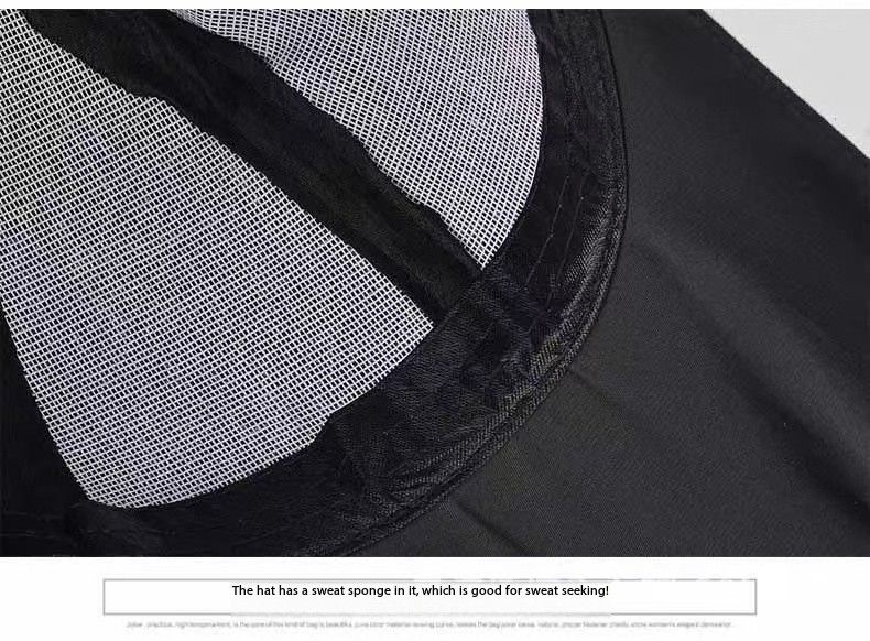 Spring and summer long-brimmed hat men's Korean baseball cap men's outdoor fishing hat sunshade sunscreen travel hat