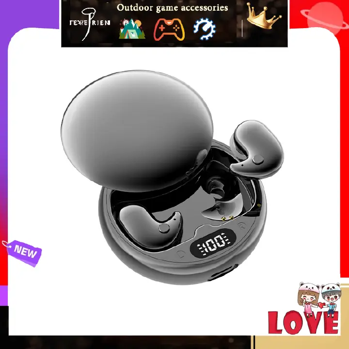 Y36 sleeping Earbuds Bluetooth 5.3 Invisible Sleep Wireless Earphone TWS Bluetooth 5.3 Headphones Hidden Earbuds IPX5 Waterproof Noise Reduction Sports Headset