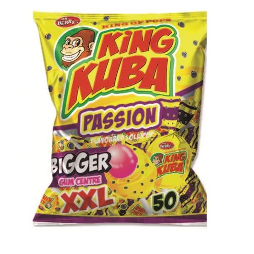 Mr. Berry's King Kuba Lollipops (50 Pcs Pack)