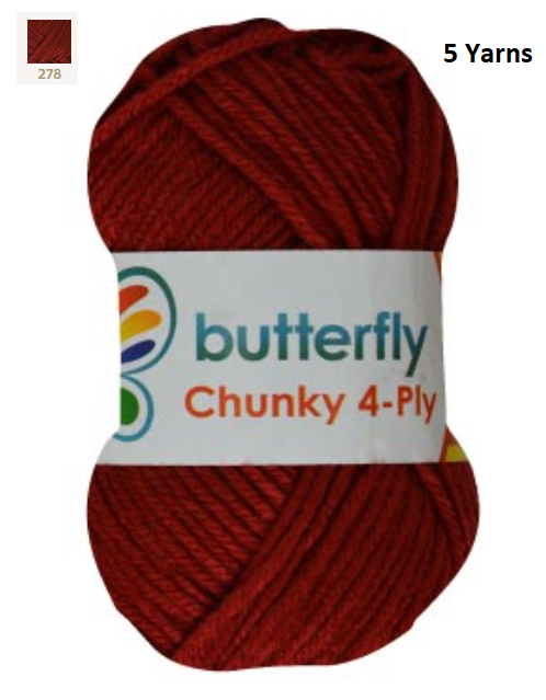 Knitting & Crocheting Essentials - Butterfly Yarns Pack of 5 or 10,Knitting Needles, Tapestry Mat Mesh, Latch Hook Crochet, Crochet Hook, CBC Sewing Kit