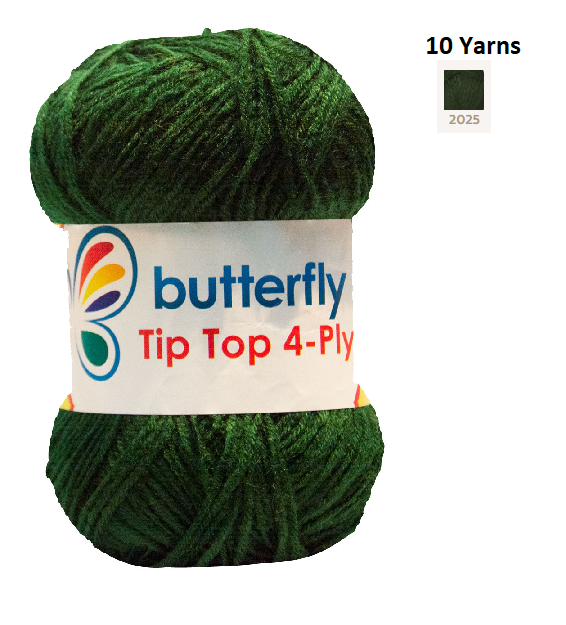 Knitting & Crocheting Essentials - Butterfly Yarns Pack of 5 or 10,Knitting Needles, Tapestry Mat Mesh, Latch Hook Crochet, Crochet Hook, CBC Sewing Kit