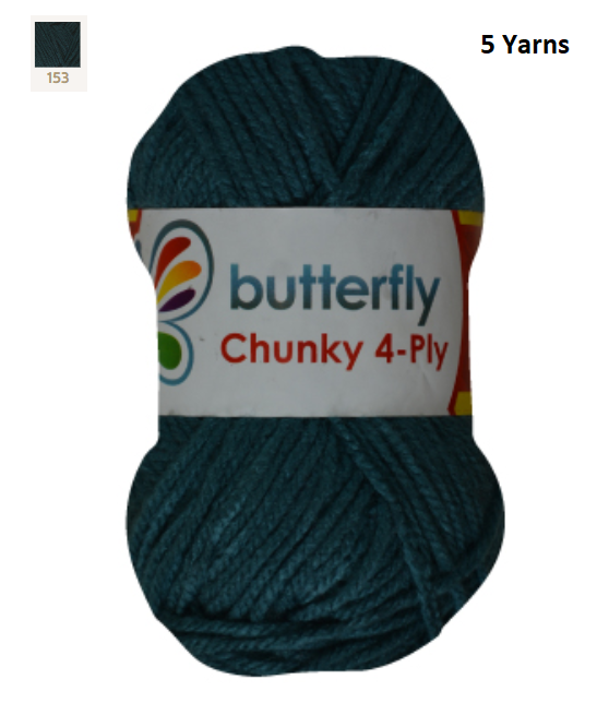 Knitting & Crocheting Essentials - Butterfly Yarns Pack of 5 or 10,Knitting Needles, Tapestry Mat Mesh, Latch Hook Crochet, Crochet Hook, CBC Sewing Kit