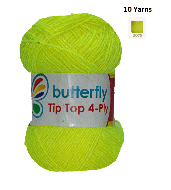 Knitting & Crocheting Essentials - Butterfly Yarns Pack of 5 or 10,Knitting Needles, Tapestry Mat Mesh, Latch Hook Crochet, Crochet Hook, CBC Sewing Kit