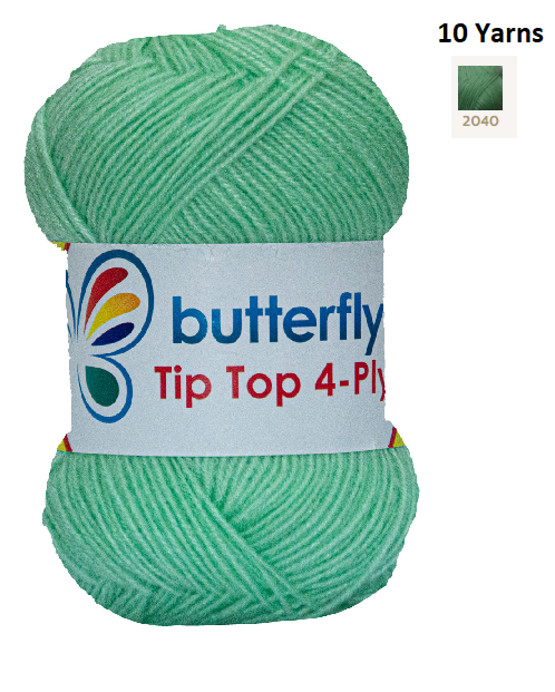 Knitting & Crocheting Essentials - Butterfly Yarns Pack of 5 or 10,Knitting Needles, Tapestry Mat Mesh, Latch Hook Crochet, Crochet Hook, CBC Sewing Kit