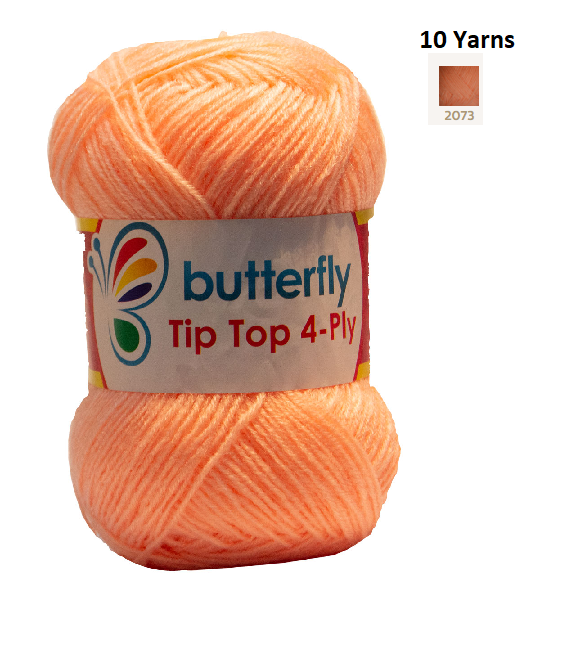 Knitting & Crocheting Essentials - Butterfly Yarns Pack of 5 or 10,Knitting Needles, Tapestry Mat Mesh, Latch Hook Crochet, Crochet Hook, CBC Sewing Kit