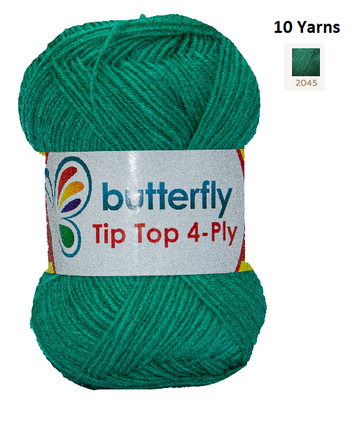 Knitting & Crocheting Essentials - Butterfly Yarns Pack of 5 or 10,Knitting Needles, Tapestry Mat Mesh, Latch Hook Crochet, Crochet Hook, CBC Sewing Kit