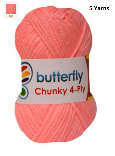Knitting & Crocheting Essentials - Butterfly Yarns Pack of 5 or 10,Knitting Needles, Tapestry Mat Mesh, Latch Hook Crochet, Crochet Hook, CBC Sewing Kit