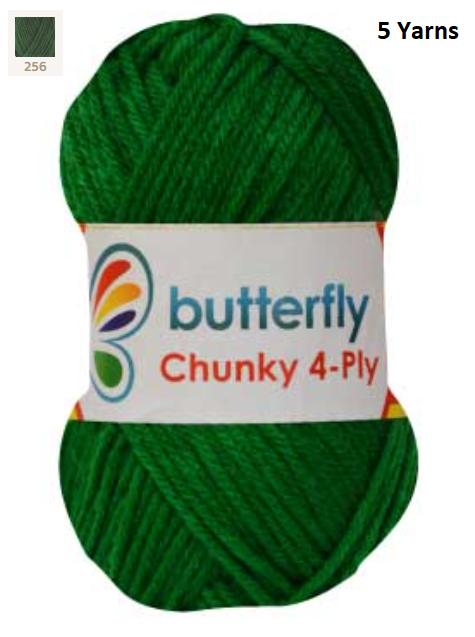 Knitting & Crocheting Essentials - Butterfly Yarns Pack of 5 or 10,Knitting Needles, Tapestry Mat Mesh, Latch Hook Crochet, Crochet Hook, CBC Sewing Kit