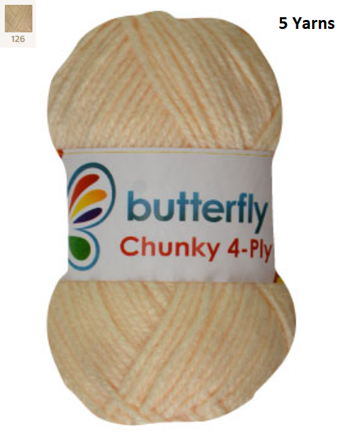Knitting & Crocheting Essentials - Butterfly Yarns Pack of 5 or 10,Knitting Needles, Tapestry Mat Mesh, Latch Hook Crochet, Crochet Hook, CBC Sewing Kit