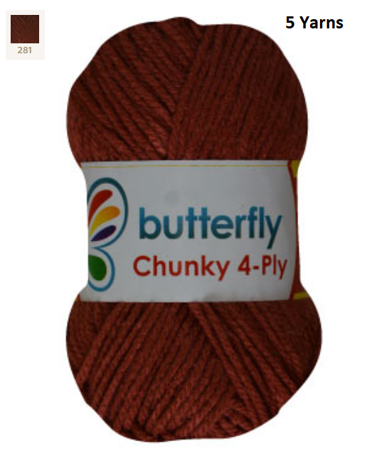 Knitting & Crocheting Essentials - Butterfly Yarns Pack of 5 or 10,Knitting Needles, Tapestry Mat Mesh, Latch Hook Crochet, Crochet Hook, CBC Sewing Kit