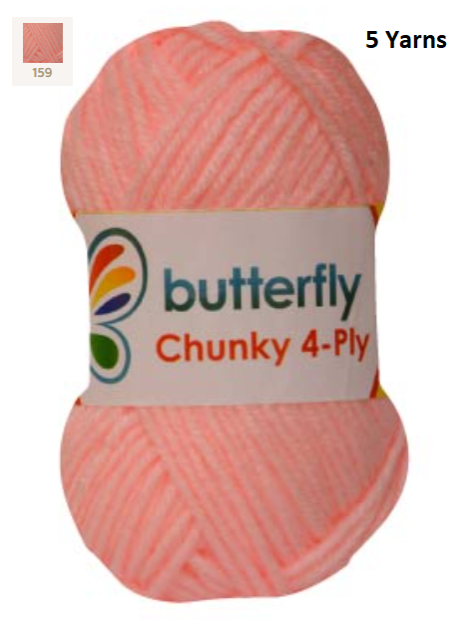 Knitting & Crocheting Essentials - Butterfly Yarns Pack of 5 or 10,Knitting Needles, Tapestry Mat Mesh, Latch Hook Crochet, Crochet Hook, CBC Sewing Kit