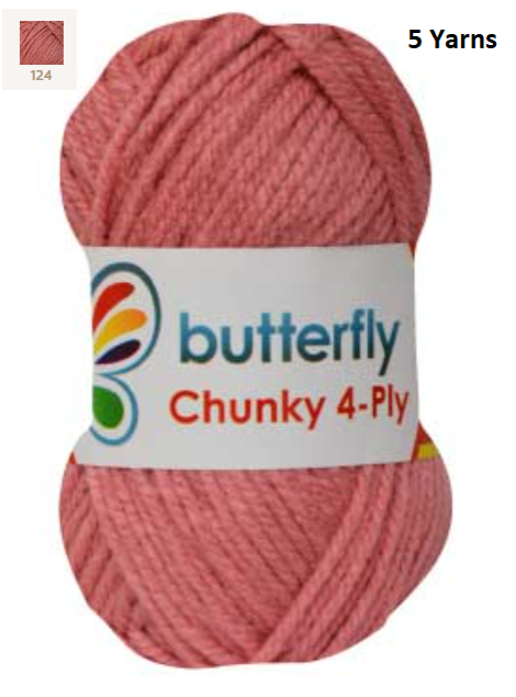 Knitting & Crocheting Essentials - Butterfly Yarns Pack of 5 or 10,Knitting Needles, Tapestry Mat Mesh, Latch Hook Crochet, Crochet Hook, CBC Sewing Kit