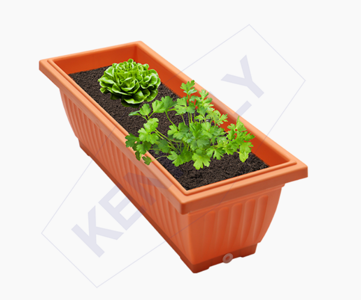 Planter Flower Pot Kenpoly Plastic Vegetable Plant Pot