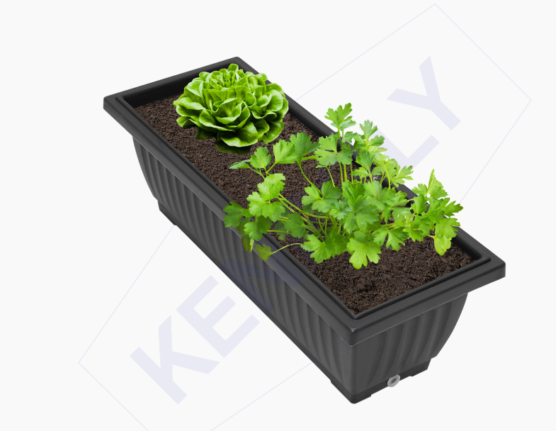 Planter Flower Pot Kenpoly Plastic Vegetable Plant Pot