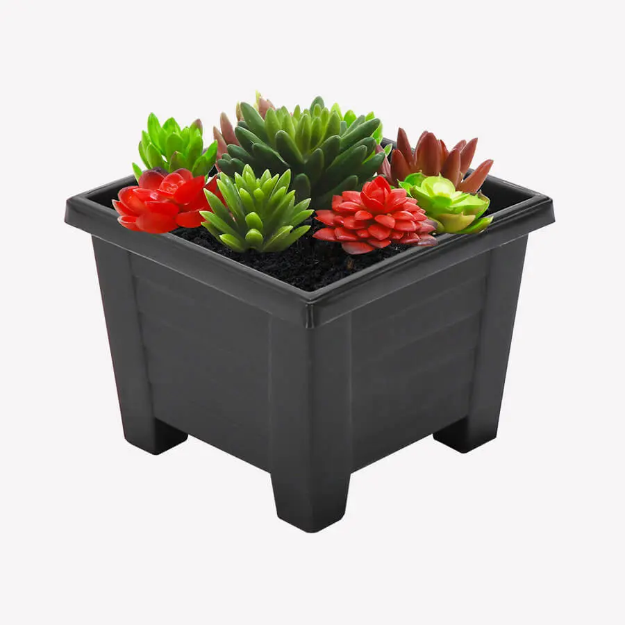 Planter Flower Pot Kenpoly Plastic Vegetable Plant Pot