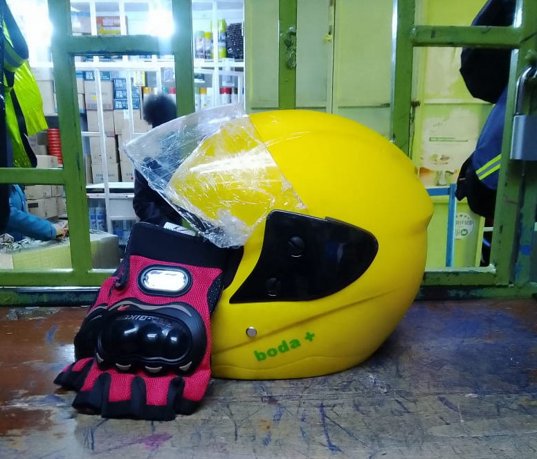 Motorcycle Rider Gear (Boda+ Motorcycle Helmet, Pro Biker Gloves, Knee-Elbow Guard