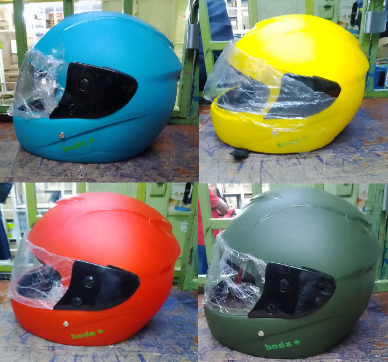 Motorcycle Rider Gear (Boda+ Motorcycle Helmet, Pro Biker Gloves, Knee-Elbow Guard