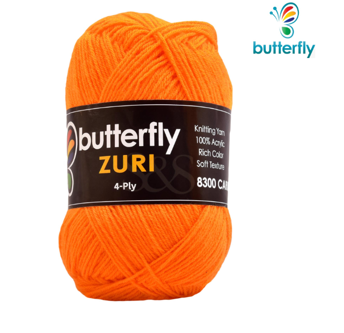 Buterfly Zuri Yarns (Pack of 10 Yarns)