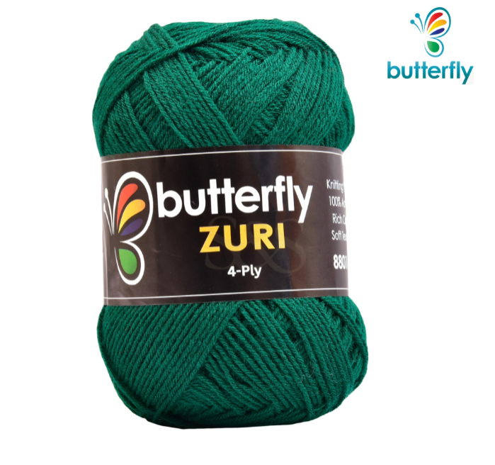 Buterfly Zuri Yarns (Pack of 10 Yarns)