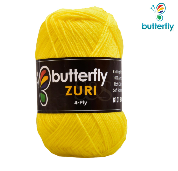 Buterfly Zuri Yarns (Pack of 10 Yarns)