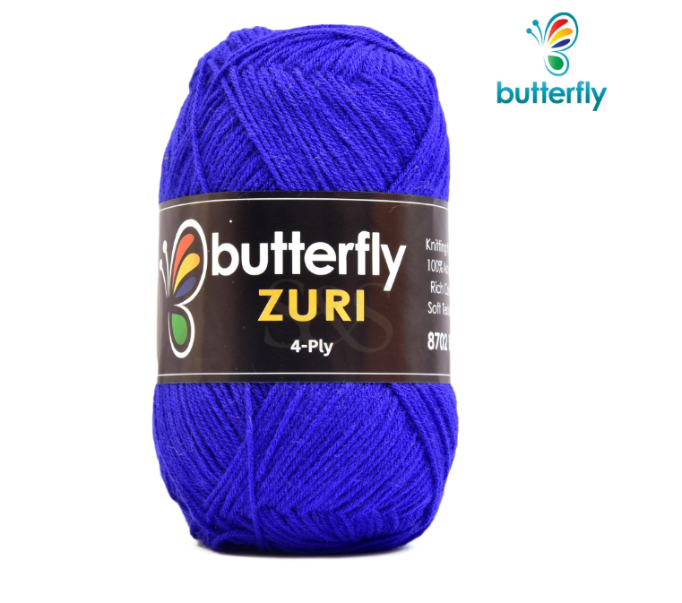 Buterfly Zuri Yarns (Pack of 10 Yarns)