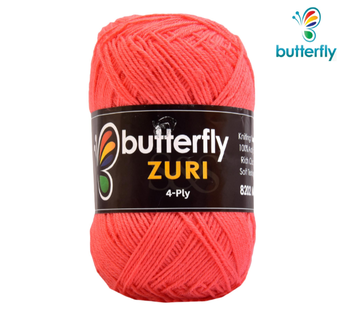 Buterfly Zuri Yarns (Pack of 10 Yarns)