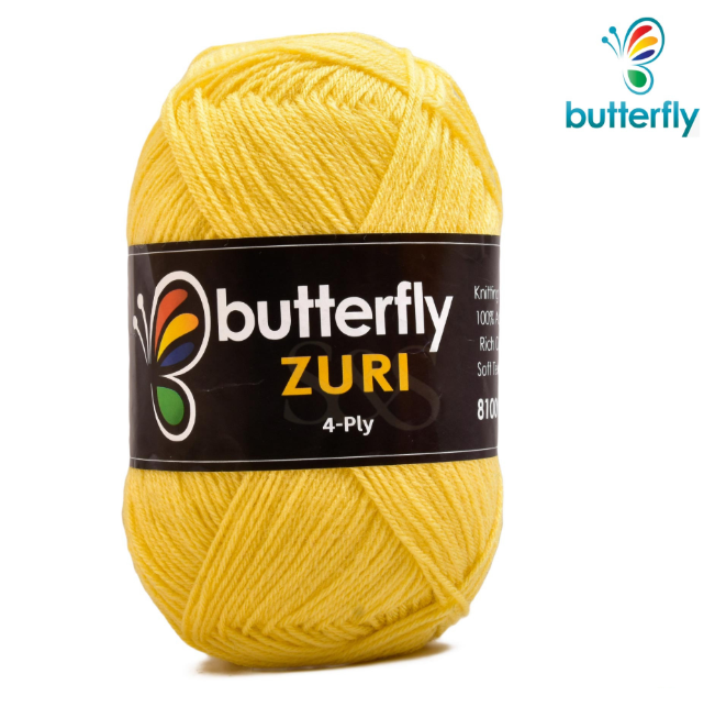 Buterfly Zuri Yarns (Pack of 10 Yarns)