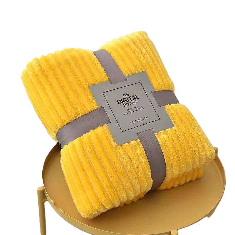 Fleece Throw Blanket for Couch Sofa Bed 6*6 (Choose Colour)