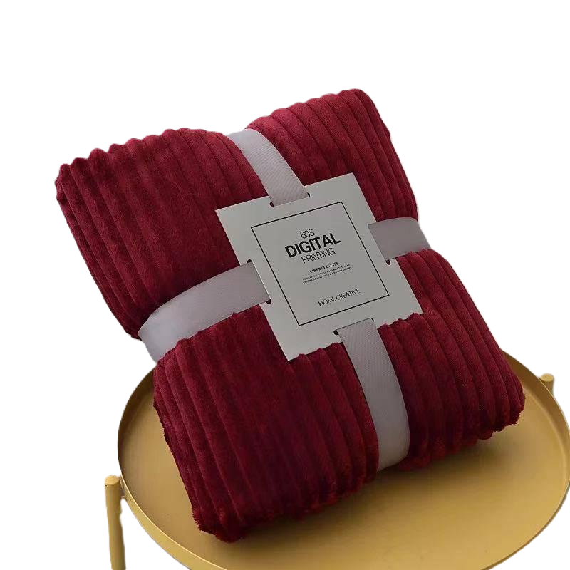 Fleece Throw Blanket for Couch Sofa Bed 6*6 (Choose Colour)