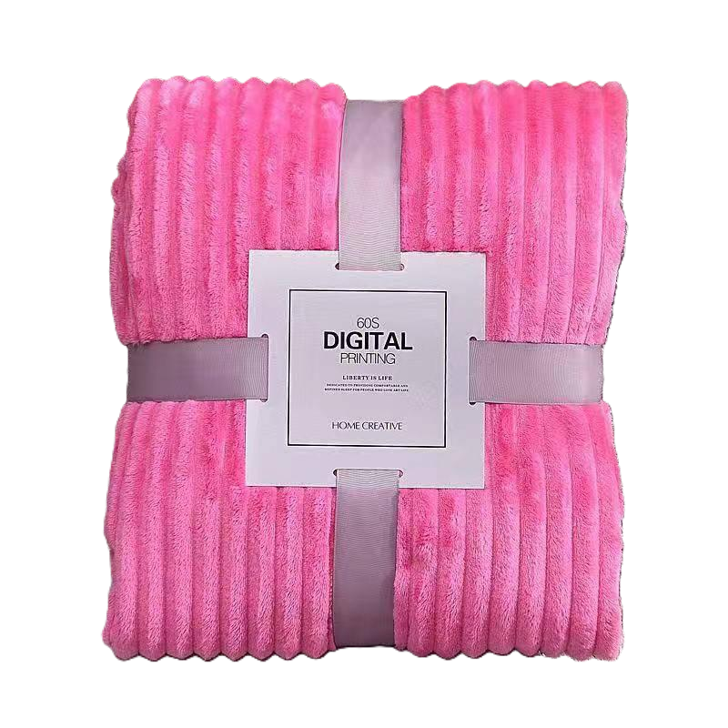 Fleece Throw Blanket for Couch Sofa Bed 6*6 (Choose Colour)