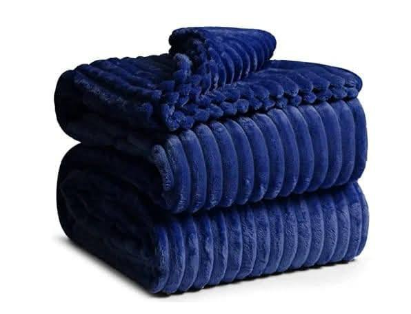 Fleece Throw Blanket for Couch Sofa Bed 6*6 (Choose Colour)