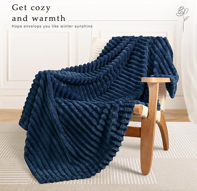 Fleece Throw Blanket for Couch Sofa Bed 6*6 (Choose Colour)