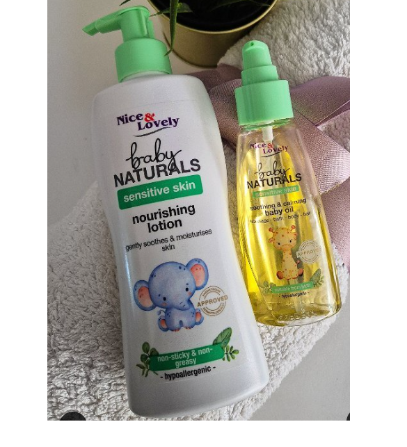 Nice & Lovely Baby Naturals  (Choose a Set of 4 Products or  a Single Product)