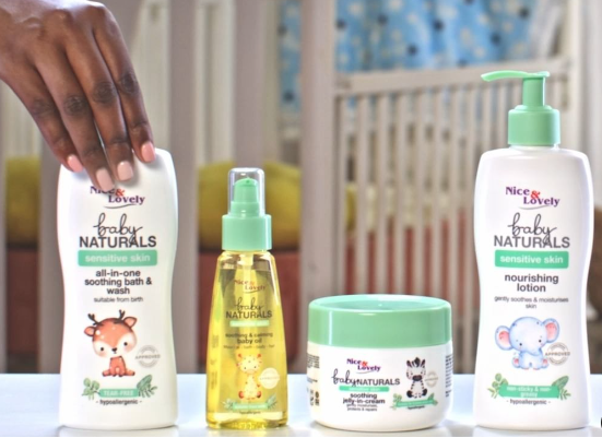 Nice & Lovely Baby Naturals  (Choose a Set of 4 Products or  a Single Product)