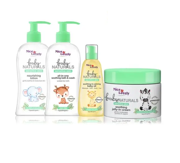 Nice & Lovely Baby Naturals  (Choose a Set of 4 Products or  a Single Product)