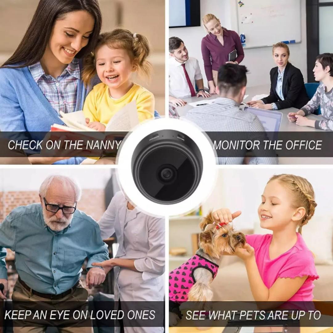 Home/ office/ store surveillance mini hidden CCTV A9 WiFi camera